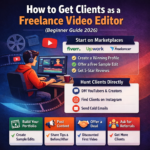 How to Get Client as a Video Editor: Effective 7  Proven Ways for Freelancer